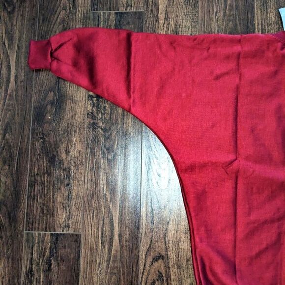 $5 Item! NWT Parrton Floral Embroidery Drop Shoulder Sweatshirt - Picture 13 of 13